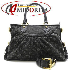 Louis Vuitton Monogram Denim Neo Cabby Noir Black Bag
